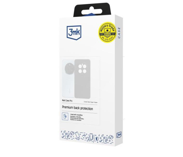 3mk Matt Case Pro do Motorola moto g15 - 1336040 - zdjęcie